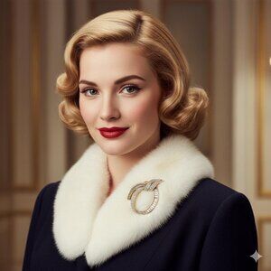 Vintage Panetta Signed Rhinestone Brooch Baguette & Pavé MCM High End Jewelry